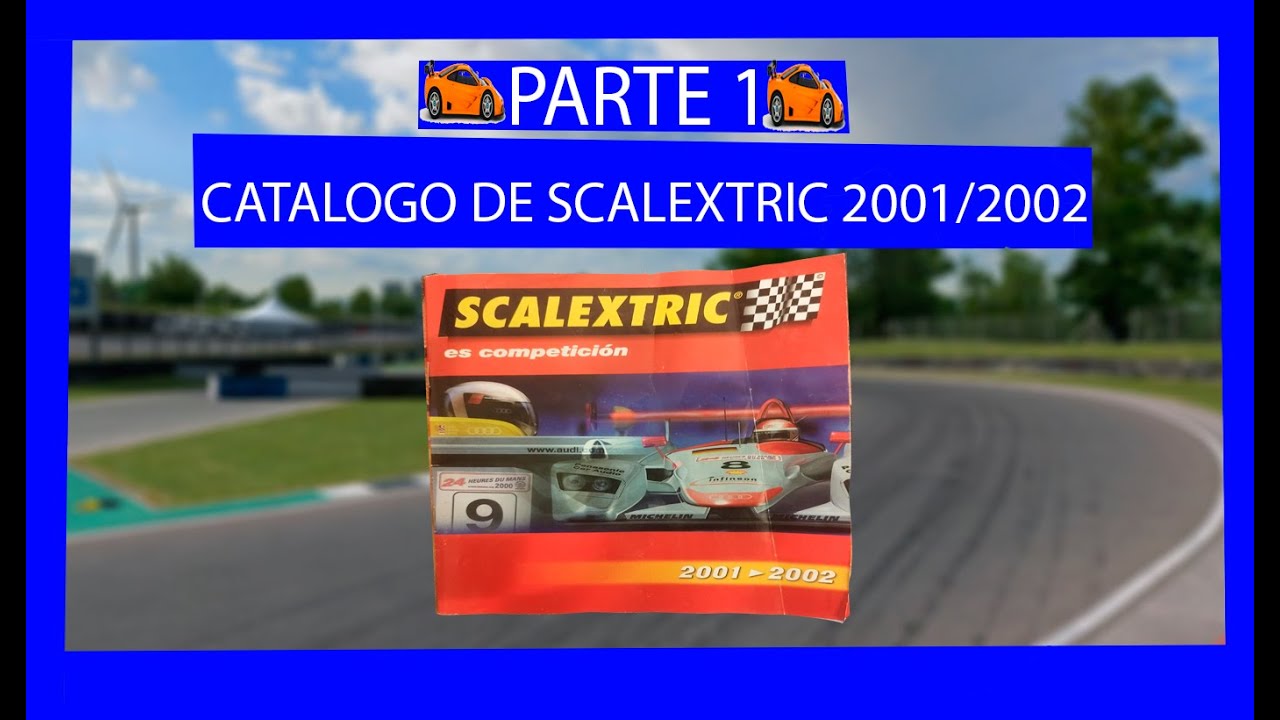 📝catalogo scalextric 2001/2002 circuitos,coches,accesorios epoca tecnitoys📝 #slotcars