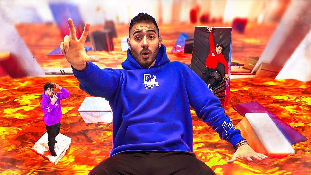 THE FLOOR IS LAVA 3 - PARKOUR CHALLENGE