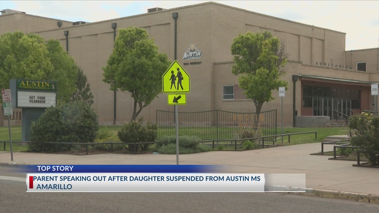 Родительница из Амарилло выступила с заявлением после того, как ее дочь отстранили от занятий в с...