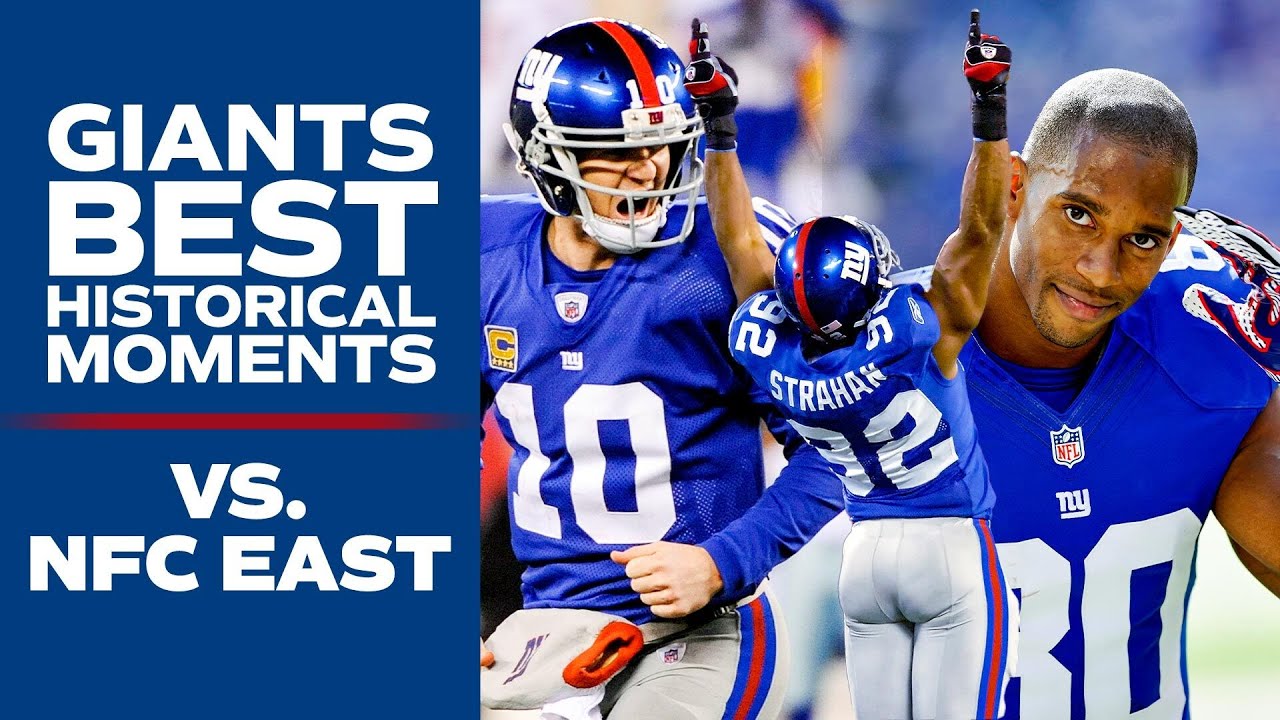Giants Best Historical Moments vs. NFC East | New York Giants