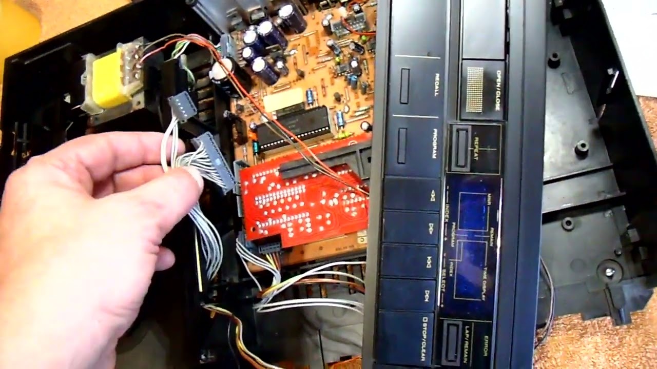 Причины отказа чтения диска  CDM2/10 на примере Marantz CD-56 (1985-89). TDA1541A. Ремонт. Часть 2