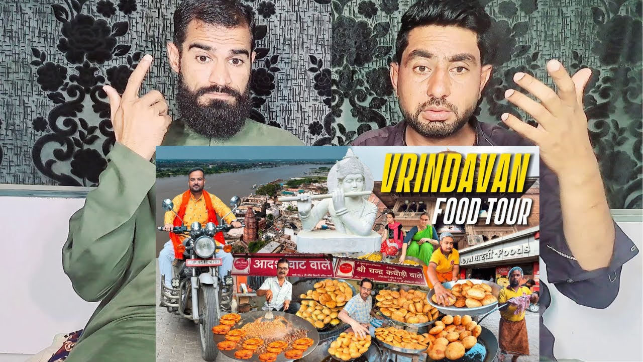 Ep - 2 Vrindavan Street Food Tour | Vrindavan Famous Breakfast |Vrindavan Best Food| Pakistani React