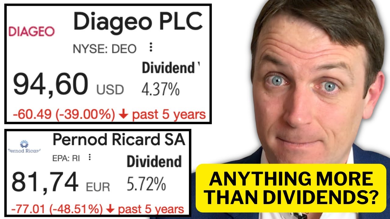 Анализ акций Diageo и Pernod Ricard