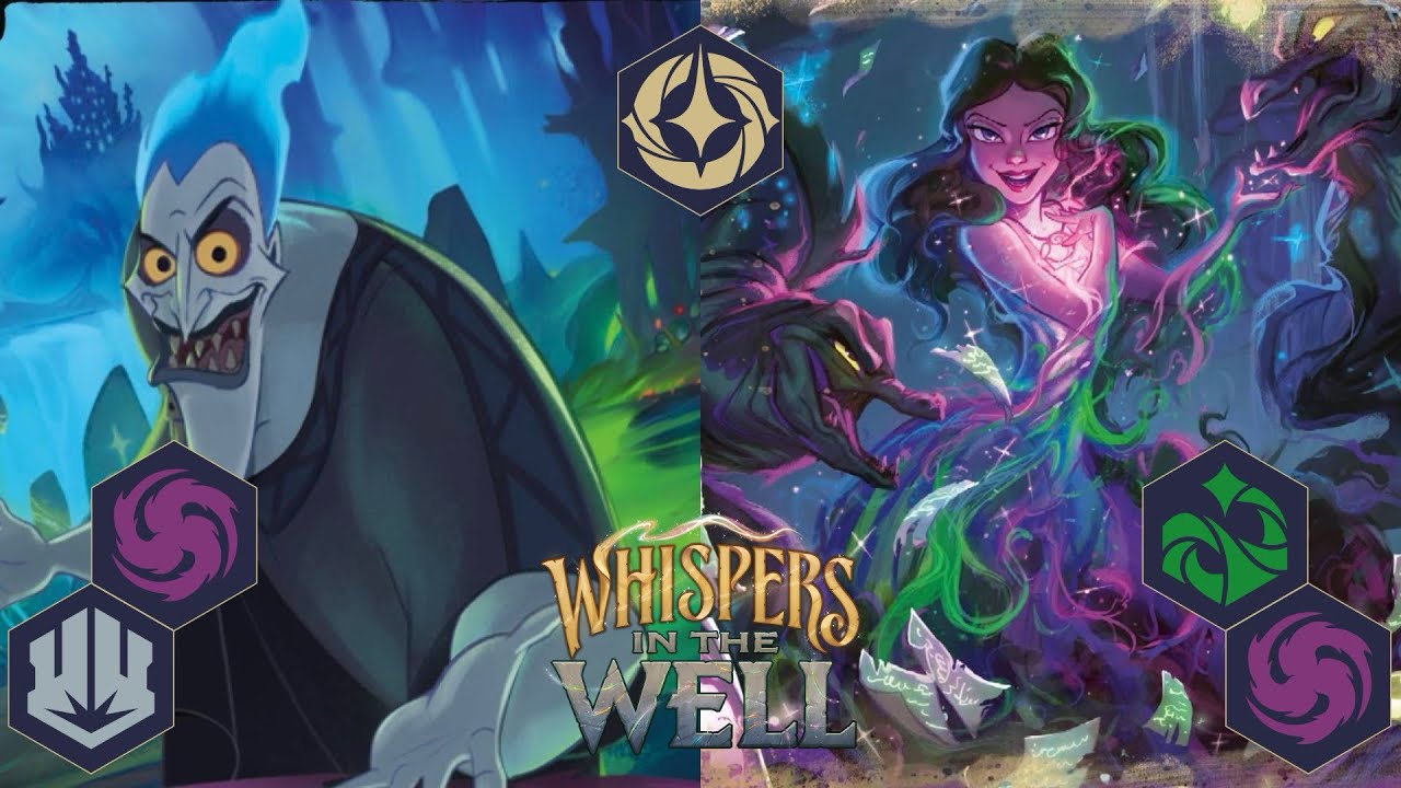 Lorcana League 11/22/25 Round 1: Amethyst-Steel Aggro VS Amethyst-Emerald