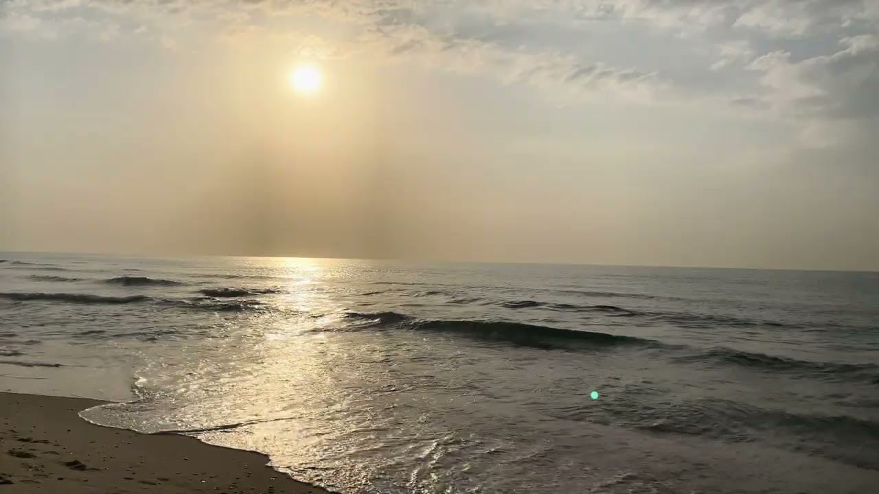 The Golden Hour Chronicles Where the Day Meets the Deep The Golden Hour ✨Amazing Sea Relax