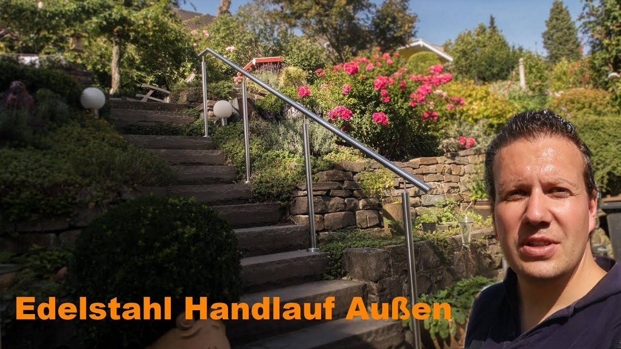 Edelstahl #Handlauf Aussen - #Vlog - JPS Metalldesign