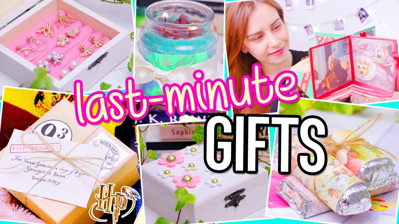 LAST MINUTE DIY Gifts! Harry Potter, magic card...| For BFF, Boyfriend, Parents...Christmas/Birthday