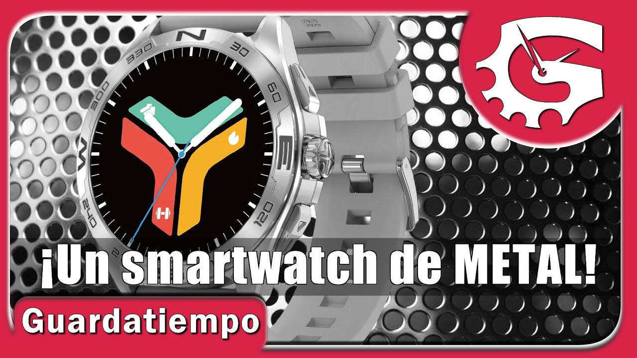 ¡De metal! 🛞🛞 Smartwatch DTNO.1 M1 2024