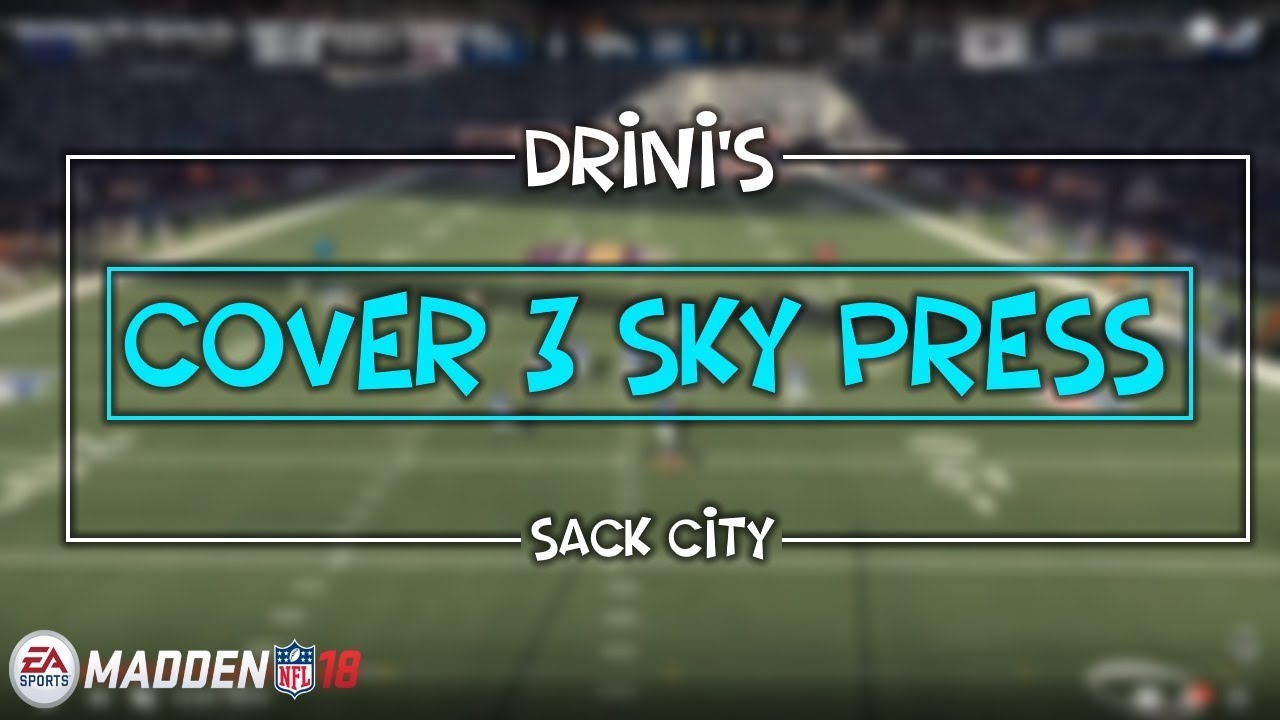 How Drini Was Locking Up with Cover 3 Sky Press | Madden Challenge 2018