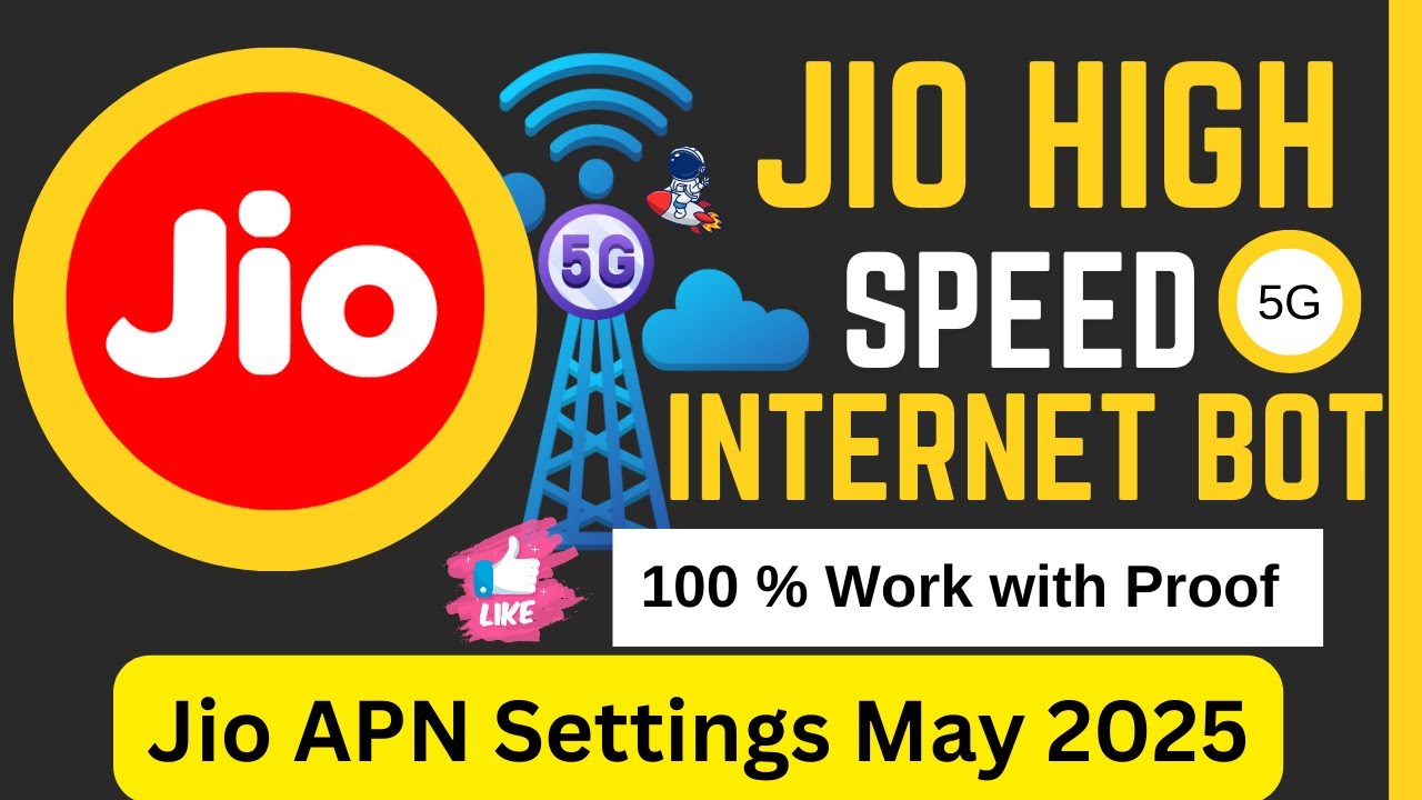 Настройки APN Jio 5G 2025 — супербыстрый интернет и исправление проблем с сетью! ✨ | Techwood