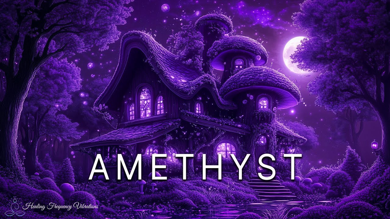 Amethyst - Healing Forest Ambience | 285Hz + 852Hz | Cellular Healing & Intuition Enhancement #3