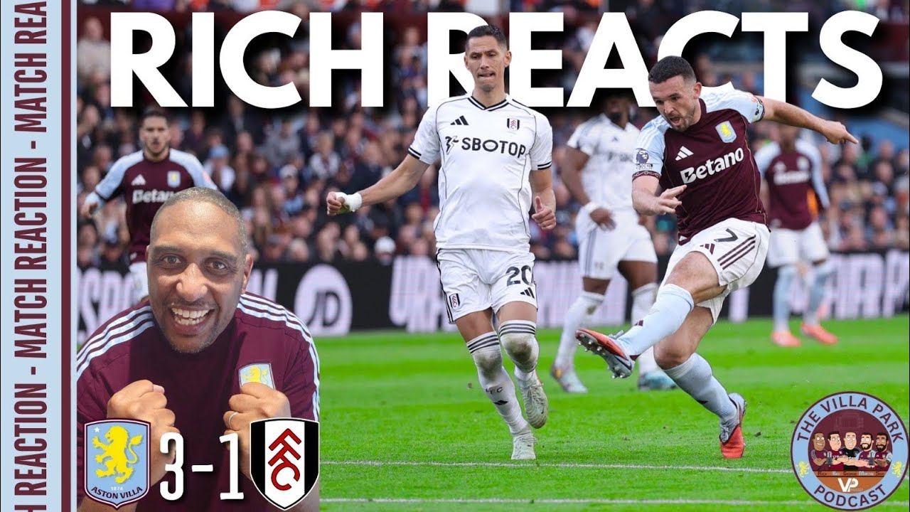 ВЕЛИКОЛЕПНЫЙ МАКГИНН ВДОХНОВЛЯЕТ «ВИЛЛУ» НА ПОБЕДУ!! | «ВИЛЛА» 3-1 «ФУЛХЭМ»!!