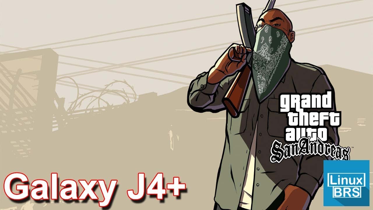 🔘 Gameplay Android - GTA San Andreas - Samsung Galaxy J4+ (J4 Plus)