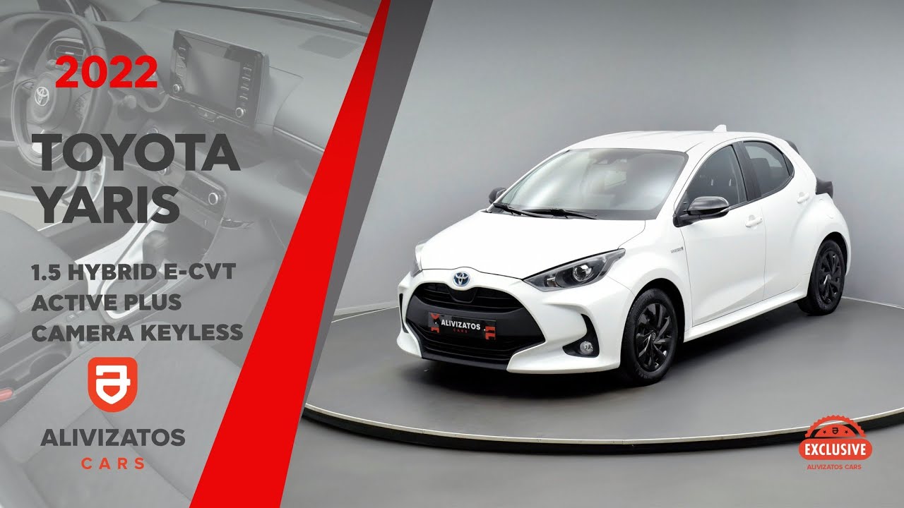Toyota Yaris 2022 1.5 Hybrid E-CVT Active Plus Camera Keyless Alivizatos cars