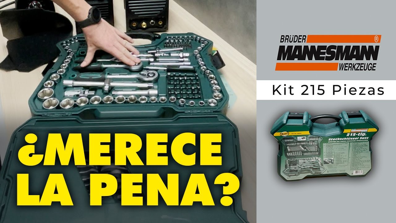 Análisis Maletín Mannesmann M98430 (215 piezas) | Ferretería San Diego