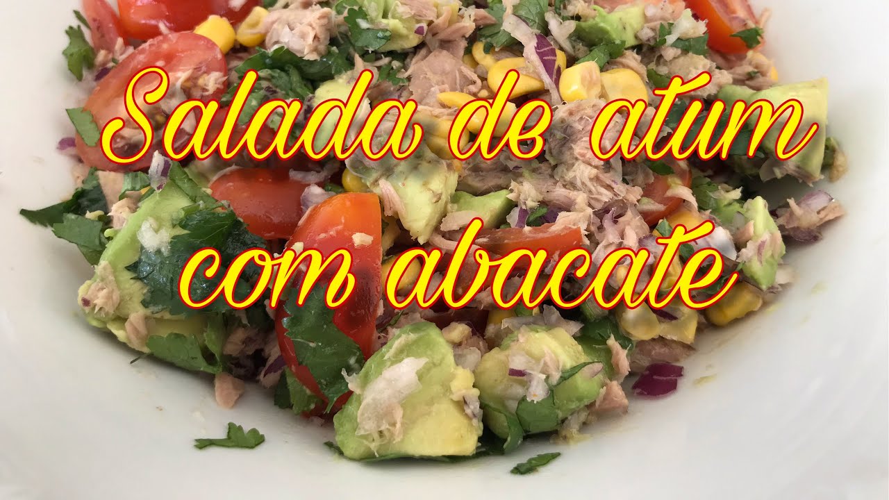 Sabores do Mundo // Salada de atum com abacate