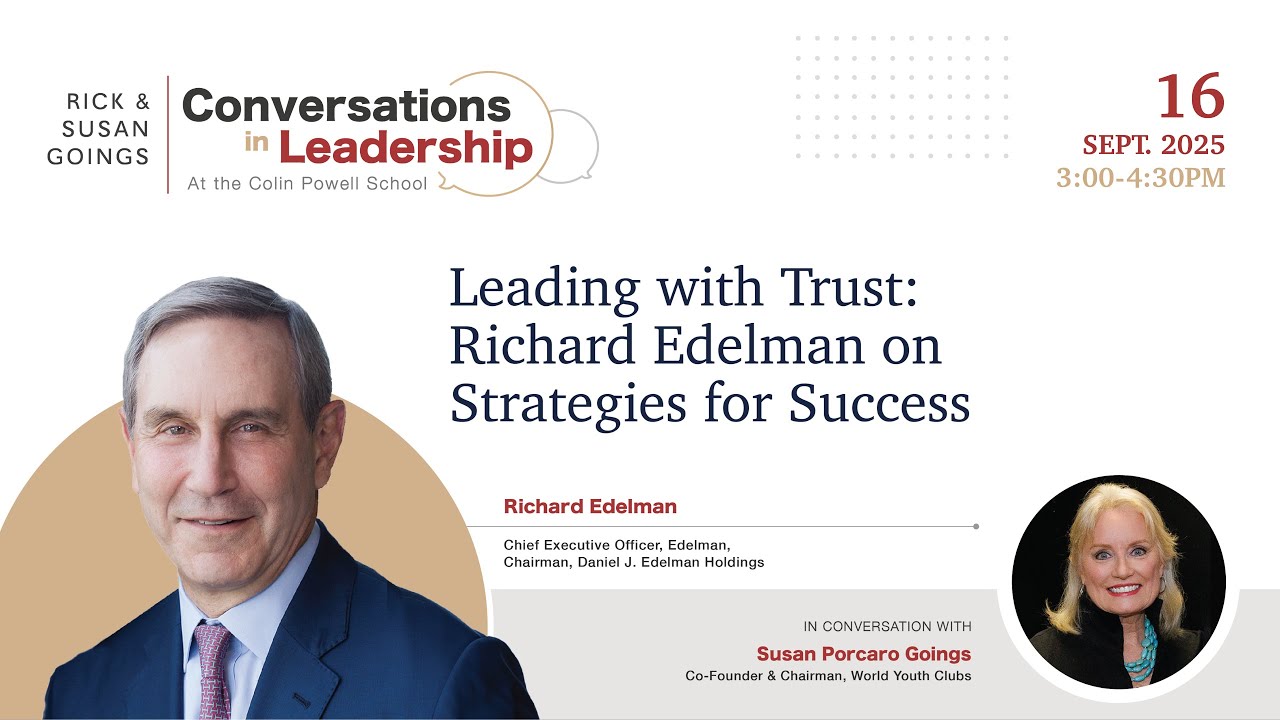 Richard Edelman — Leading with Trust & Strategies for Success