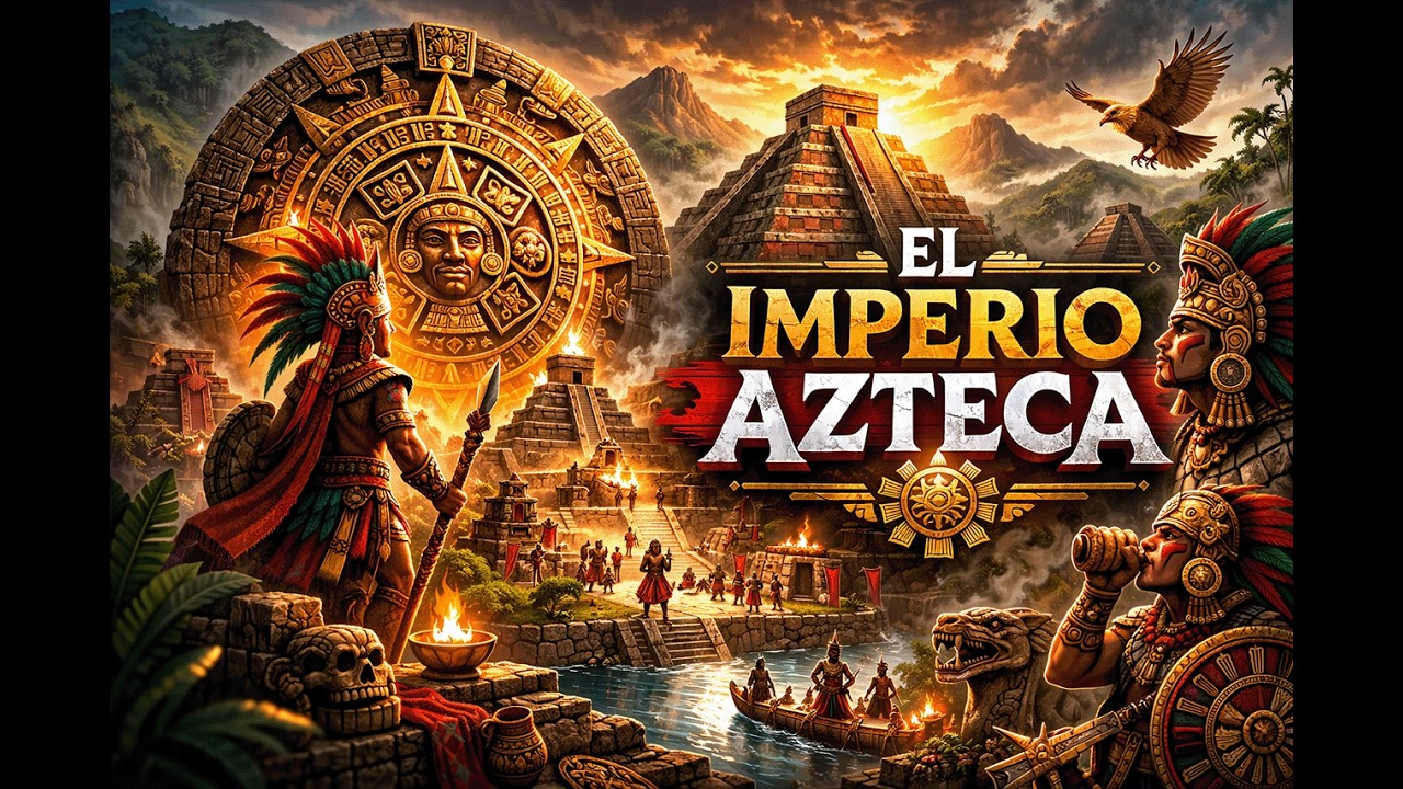 El Imperio Azteca: La Increíble Historia de Tenochtitlán, la Ciudad Construida Sobre un Lago