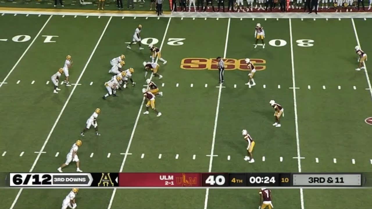 App State vs UL Monroe Exciting Ending | 2023 College Football
