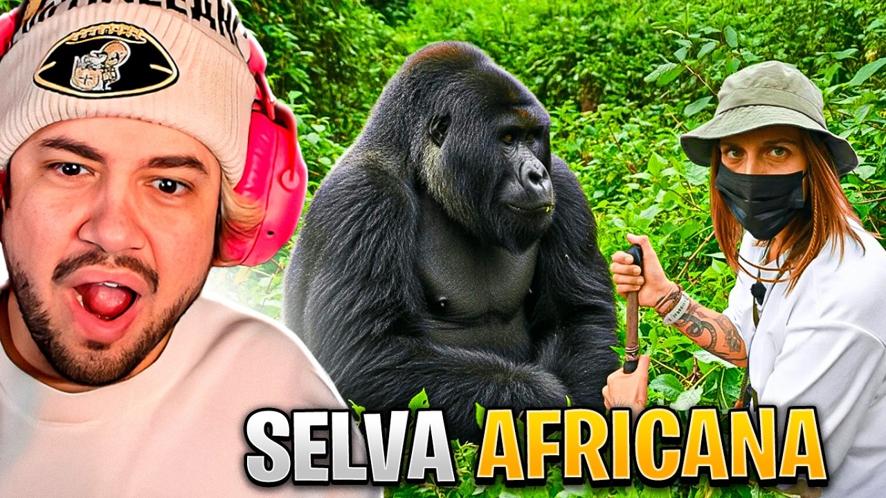EXPERI&Ecirc;NCIA SURREAL NO MEIO DA SELVA AFRICANA! - React Marina Guaragna