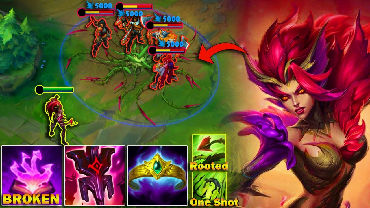 STILL OP IN THE META [BUILD + RUNES] ZYRA WILD RIFT GAMEPLAY