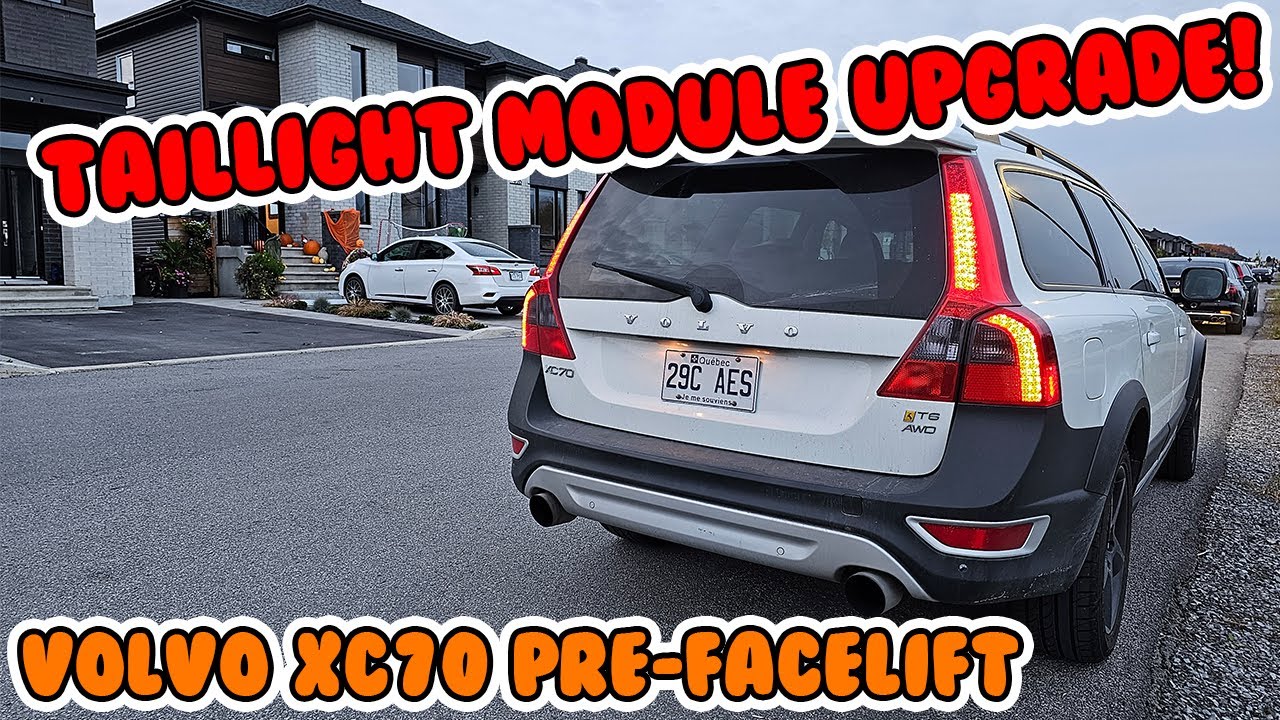 UPGRADE YOUR VOLVO XC70 TAILLIGHT! 15 min install!