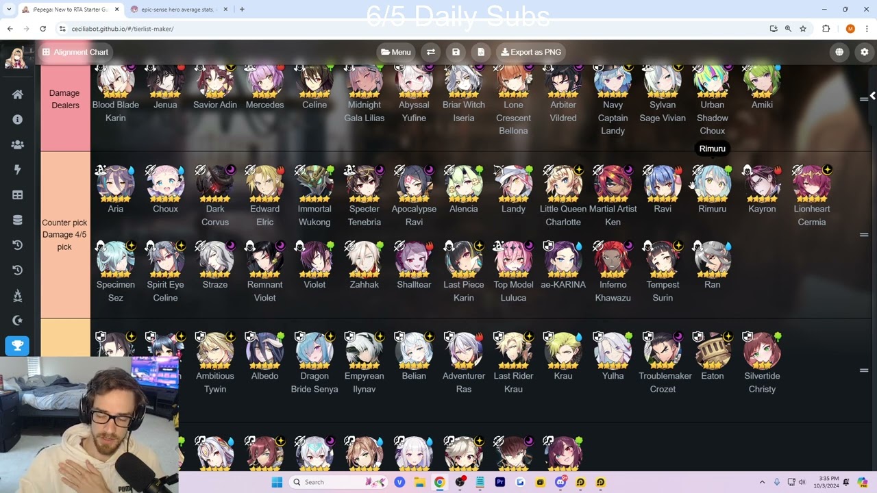 Epic Seven - Picking your First RTA Roster Guide Part 10.5