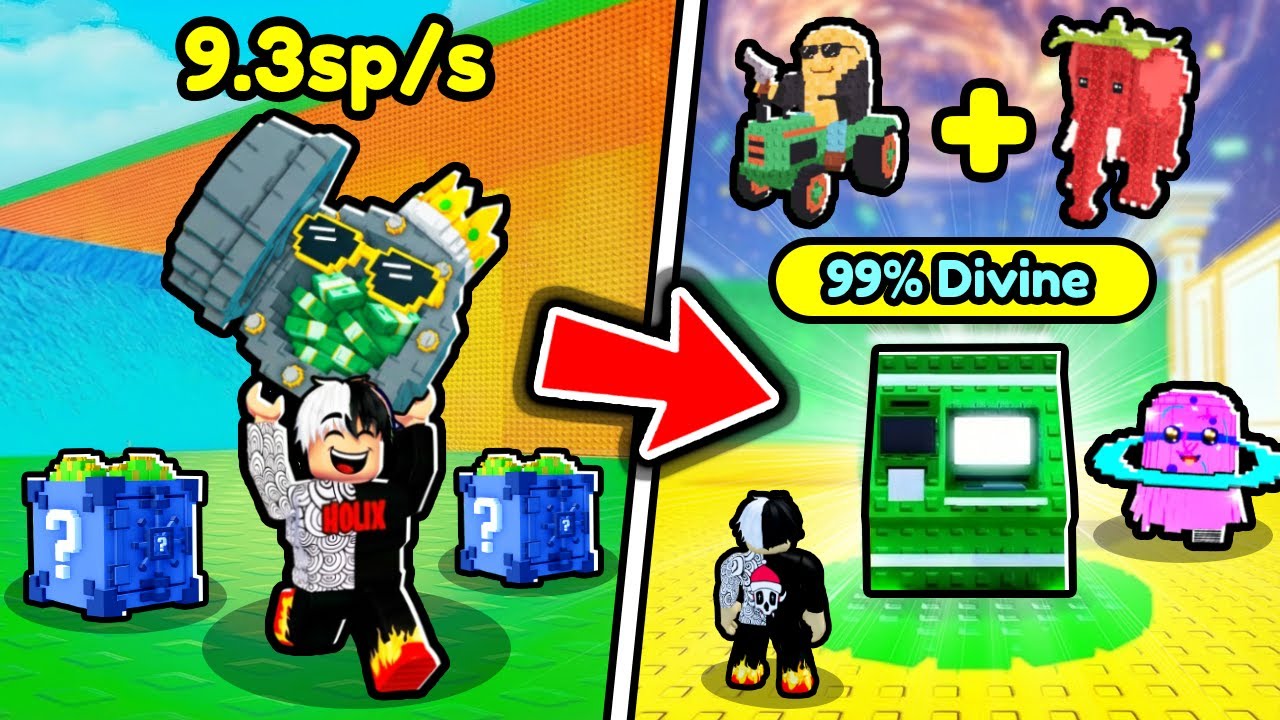 SEKRETNA RECEPTURA NA 0.001% DIVINE w TSUNAMI BRAINROTÓW (ROBLOX)