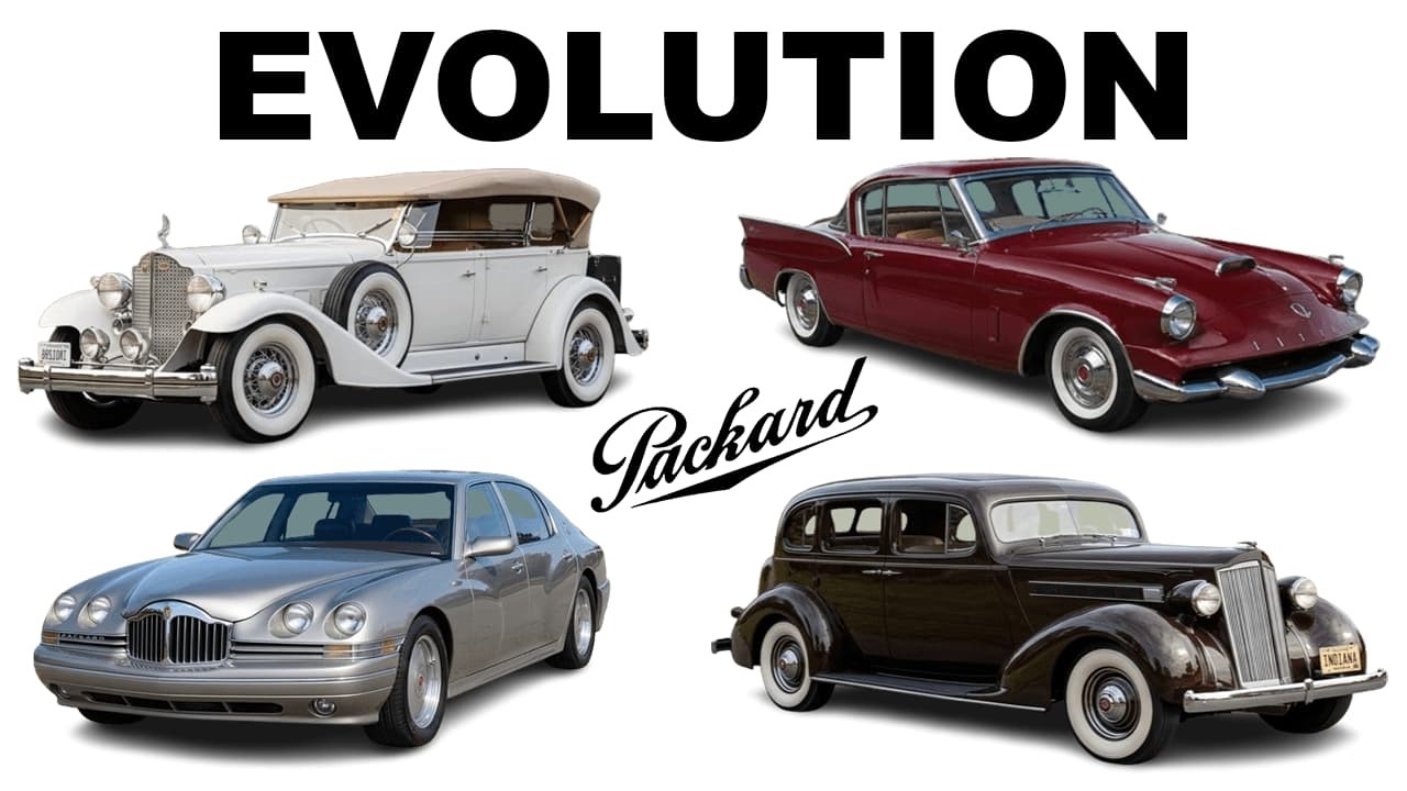 Эволюция Packard: модели по годам выпуска