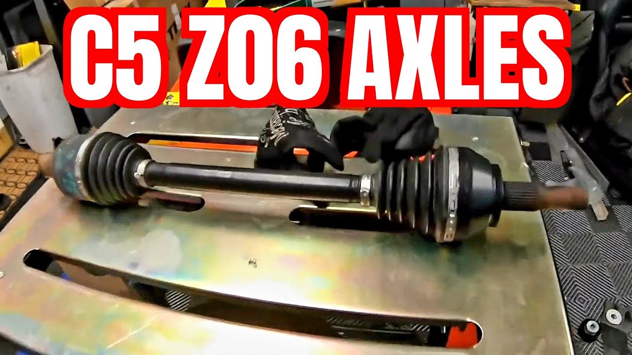 2005 C6 Corvette - V4.0 - Ep. 63 - C5 Z06 Axles Install
