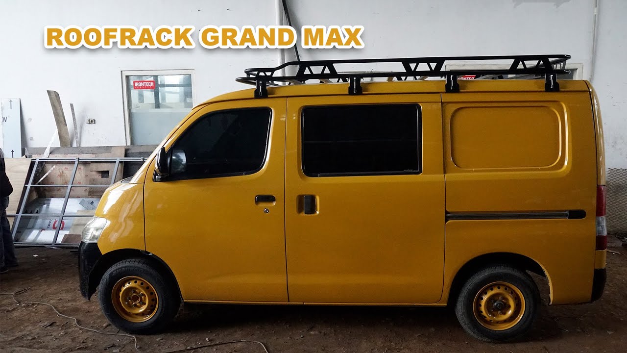 Pasang Roof Rack di Mobil Grand Max
