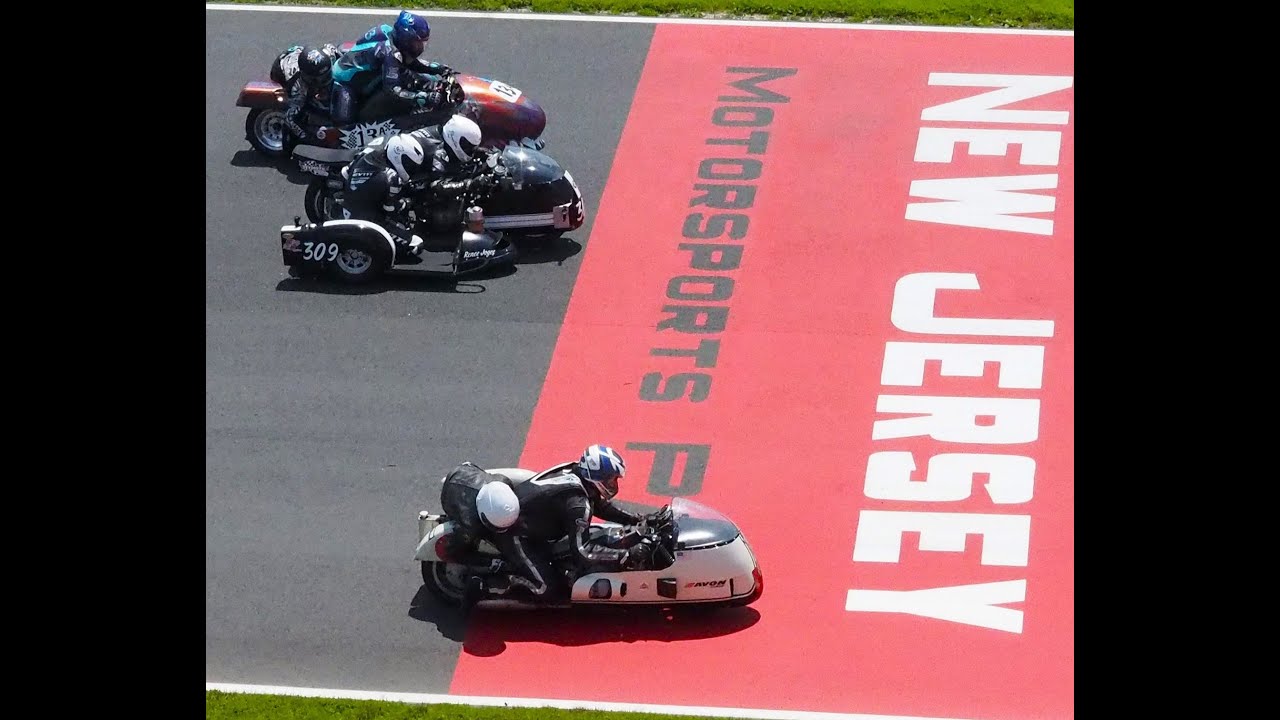 AHRMA - NJMP - Sidecars Sunday 6/22/2025