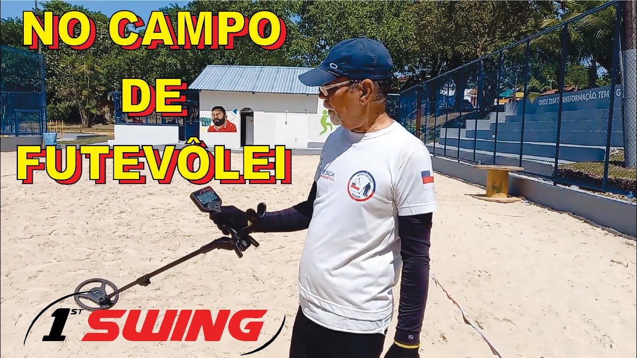 1 ST SWING CAÇADA no CAMPO de FUTEVÔLEI