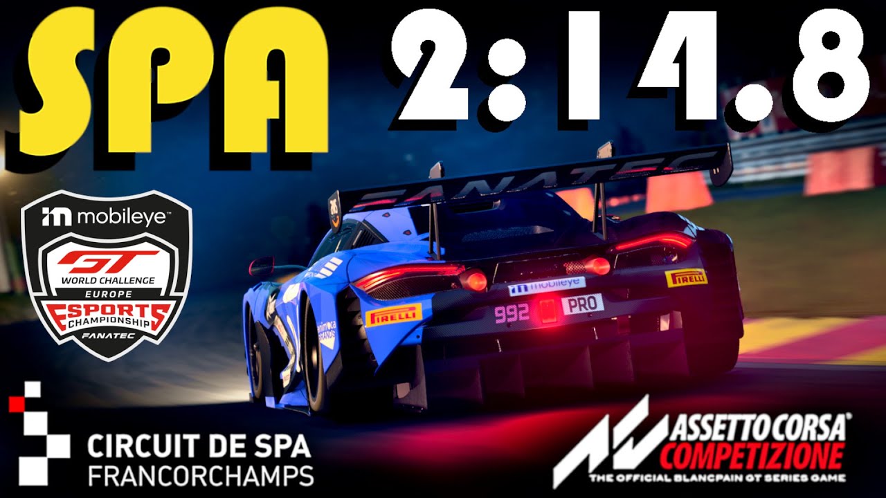 SPA HOTLAP | 2:14.8 | 720S GT3 EVO | ACC 1.9