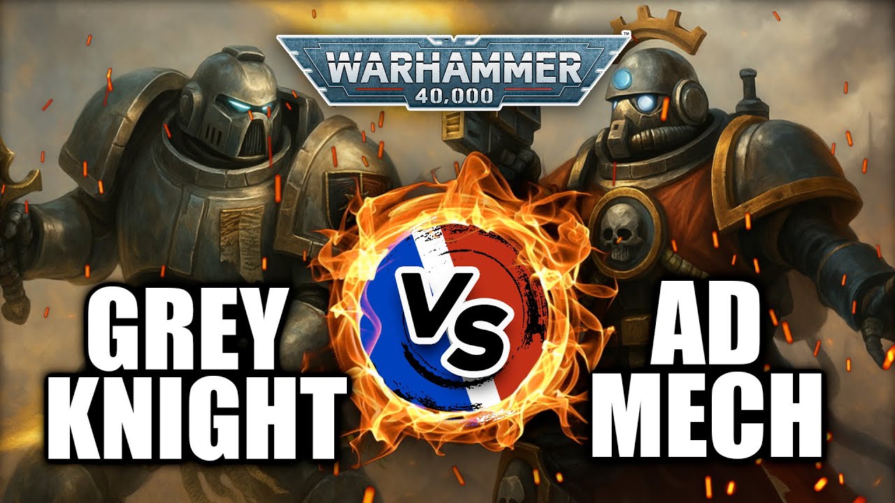 Warhammer 40.000 - Grey Knight VS Adeptus Mechanicus