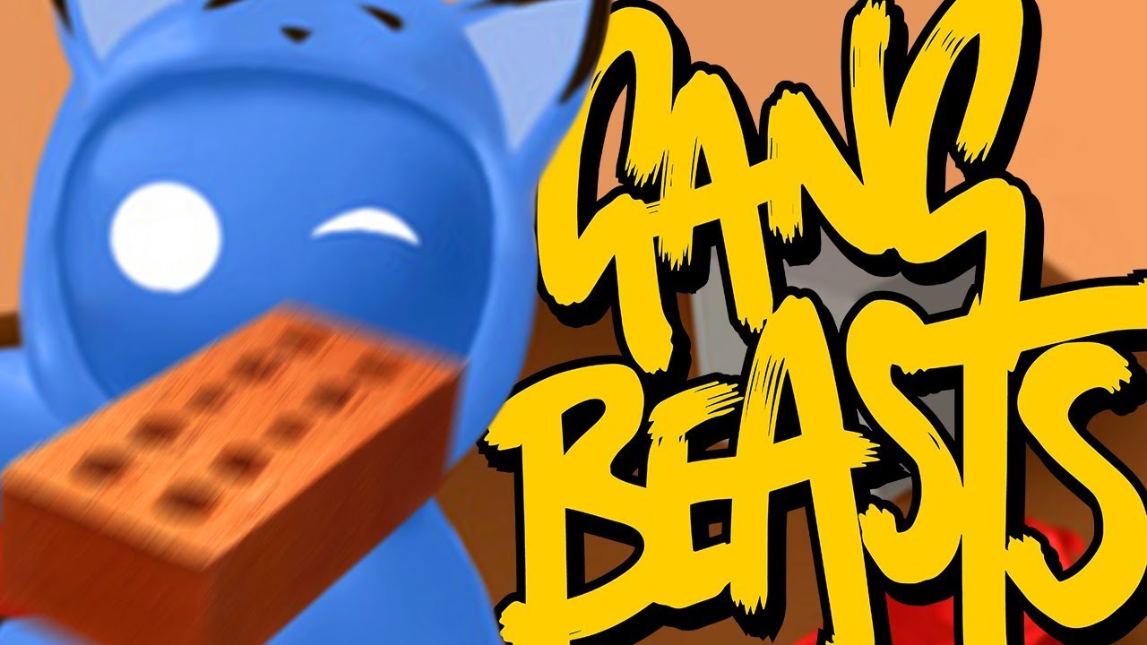 O TIJOLINHO DO GANG BEASTS! ft. Alanzoka, Felps e VxGameplay
