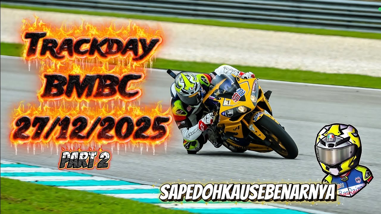 Trackday BMBC 2025(Part2) Yamaha R1 