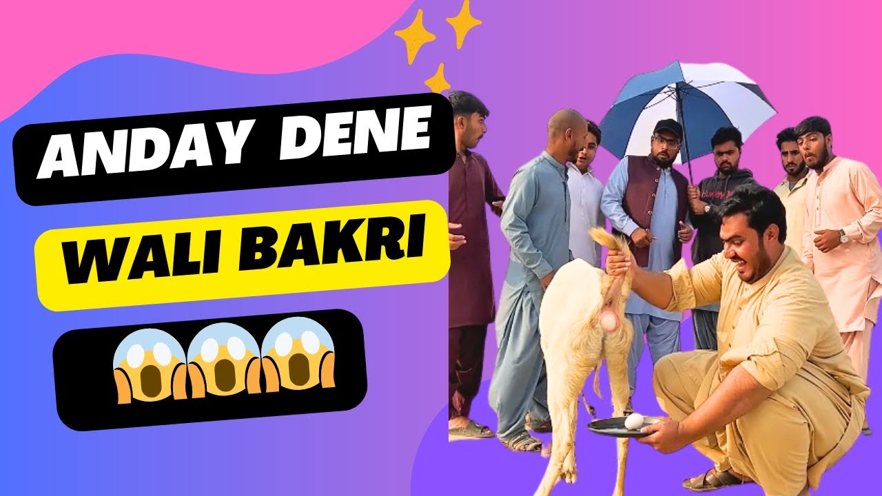 Anday dene wali bakri kahan se ayi???  🤔