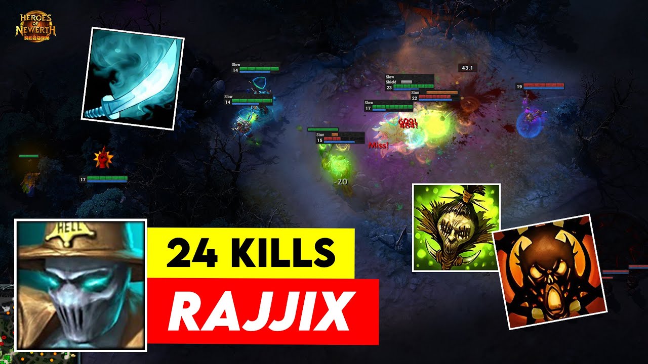 HON REBORN Gunblade Gameplay - Rajjix - 1965 MMR