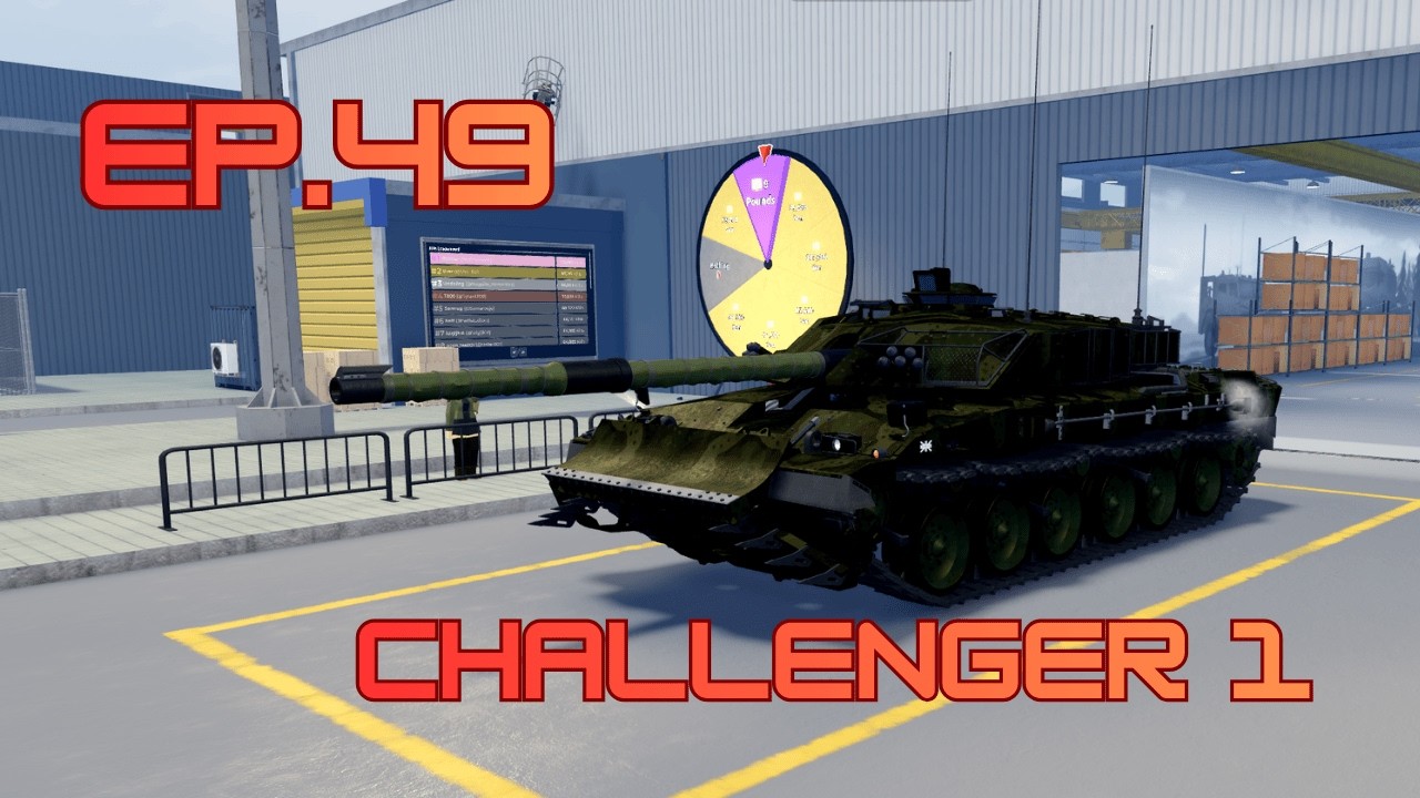 Roblox Curesd Tank Simulator【SKYFALL】(CTS) EP:49 Challenger 1