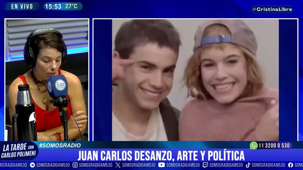 JUAN CARLOS DESANZO, ARTE y POLÍTICA - LA TARDE CON CARLOS POLIMENI - AM 530
