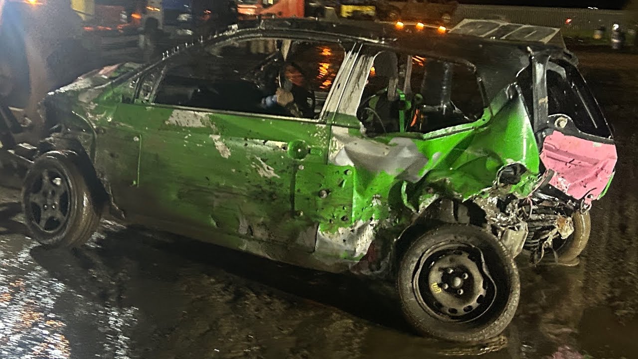 Micro Bangers Destruction Derby Kings Lynn Adrian Flux Arena 18/01/26. 