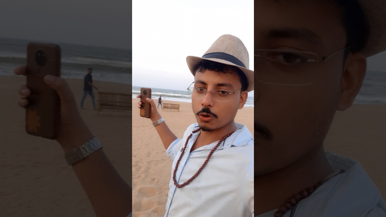 Bay of Bengal coast in Puri Odisha and total coast line of India. #youtubeshorts #odisha #tourism