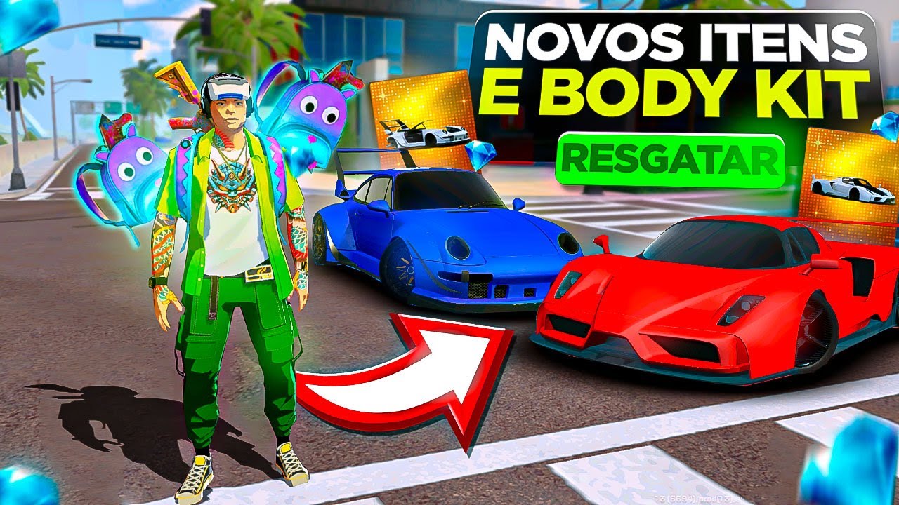 NOVOS ITENS E SKINS! PEGUEI TUDO NO FLEX CITY