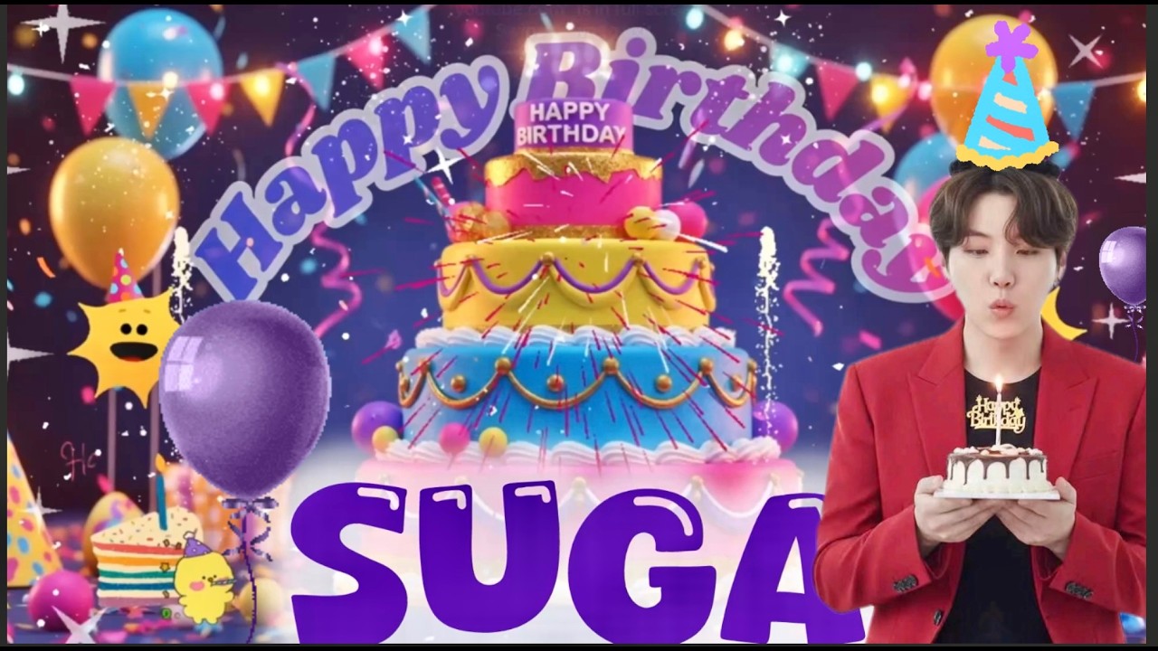 HAPPY SUGA DAY 🎂💜🎂 #iloveyoongi #knownnaedits #agustd #happybirthdaysuga #march092026 #btsarmy