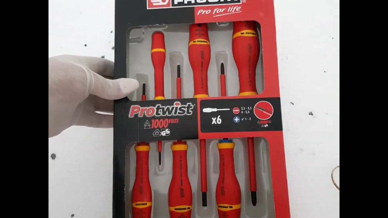 FACOM PROTWIST 6 TOURNEVIS ISOLANT