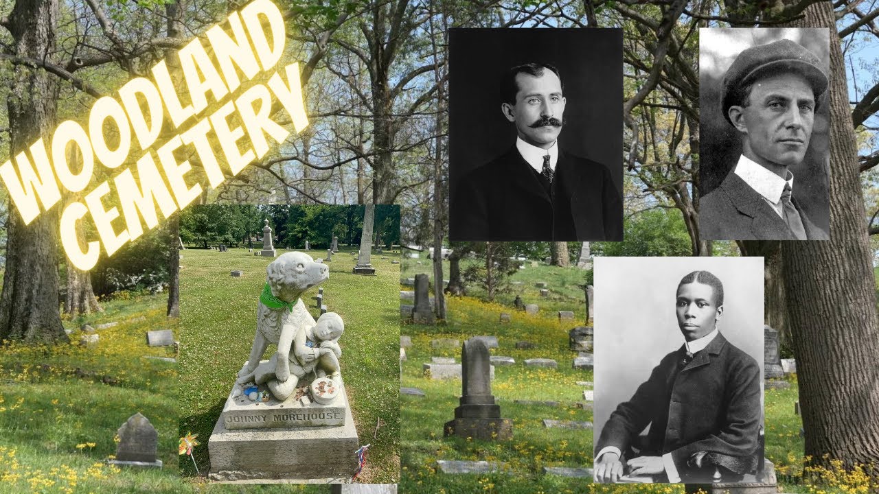 Woodland Cemetery Tour burial site of the Wright Brothers