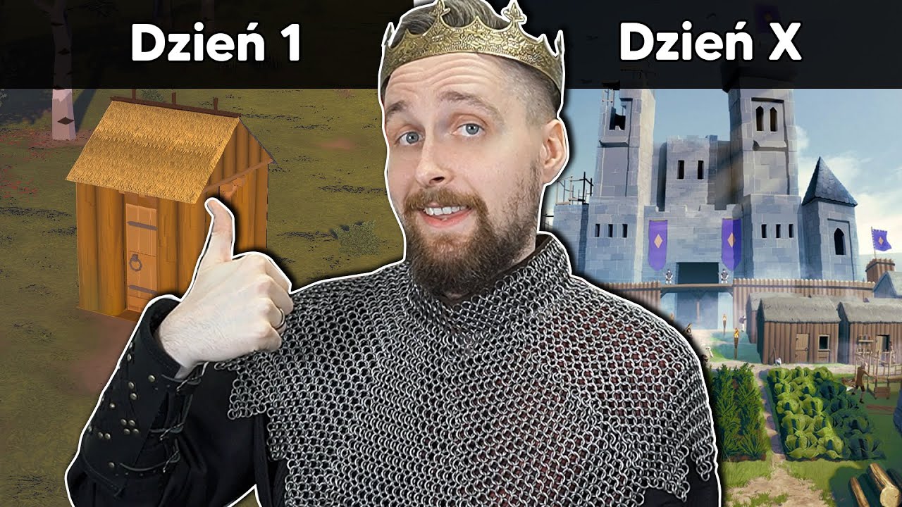 Początek budowy POTĘŻNEGO KR&Oacute;LESTWA! - Going Medieval