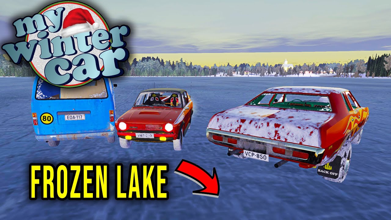 REAL WINTER WITH A FROZEN LAKE [MY WINTER CAR + WINTER OVERHAUL] - My Summer Car (Mod) #239 | Radex
