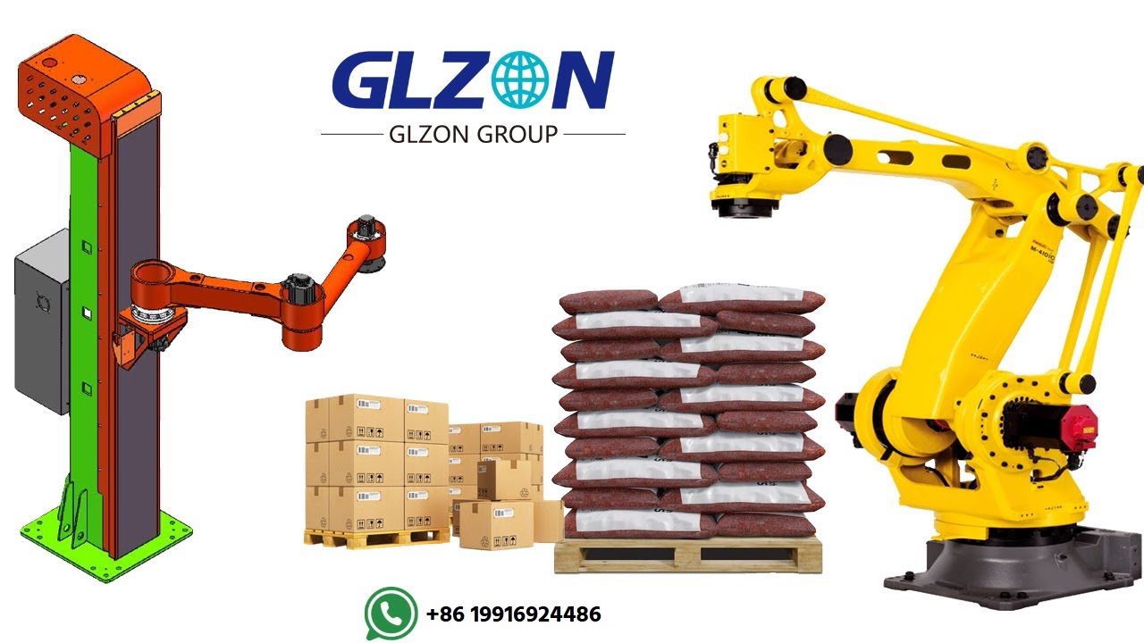 Affordable Robotic Arm Palletizer & Automated Palletizing System  Palletizer Solutions